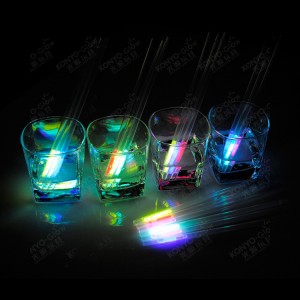 Popotes luminosos fluorescentes para bebidas que brillan en la oscuridad. Ideales para fiestas, bares y eventos. Paquete de 6 piezas. Venta por mayoreo. 2159-3