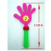 Mano aplaudidora de plástico de 32 cm, ideal para animar partidos, eventos deportivos y celebraciones de la Copa del Mundo 2026. Venta por mayoreo 2159-5