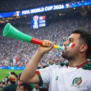 Trompeta de fiesta curva extensible de 3 secciones, ideal para animar partidos, celebraciones y eventos deportivos de la Copa del Mundo 2026. Venta al por mayor 2159-8