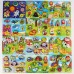 Rompecabezas didáctico infantil de madera, con figuras de animales y transporte, incluye caña de pescar magnética y juego de ensartar, ideal para motricidad, venta al por mayor, 2188B-12