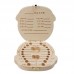 Caja de madera para recuerdos dentales de bebé niño y niña, personalizada con compartimentos  2188B-32