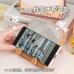 Espejo recargable de maquillaje con luz LED y soporte para celular al por mayor 14*14.5cm 2206061300