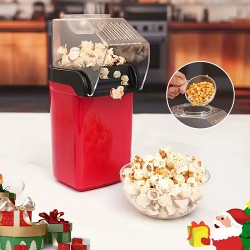 Máquina eléctrica para hacer palomitas de maíz sin aceite, ideal para preparar snacks saludables en casa. Perfecta para cine en casa y reuniones. Venta por mayoreo 