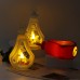 Lámpara decorativa navideña con luz LED cálida. Ideal para colgar o colocar sobre mesas. Diseño clásico en varios colores, 9.5 × 15 cm. Venta al por mayor 2230-12