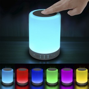 Altavoz Bluetooth 5.1 con luz LED ambiental, sonido envolvente y conexión TWS, venta por mayoreo 23521-10