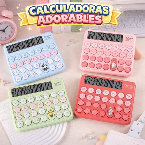 Calculadora Electrónica Infantil de Colores por Mayoreo 24750-10