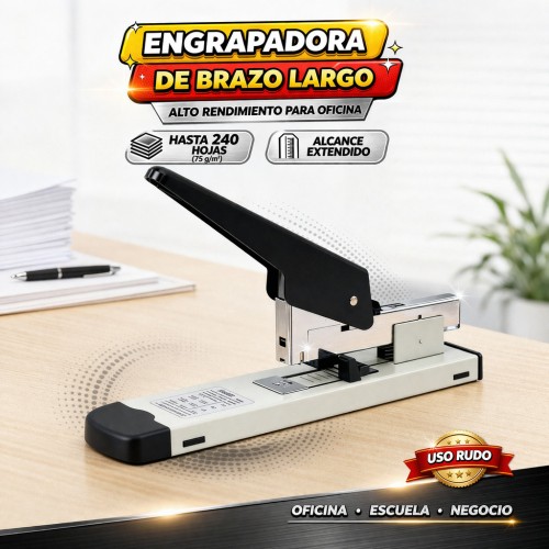 Engrapadora Industrial de Palanca para Oficina y Papelería por Mayoreo 24806-50