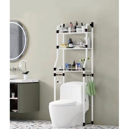 Estante organizador multifuncional para baño de tres pisos 2548-1