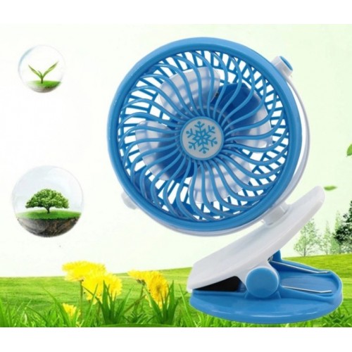 Mini ventilador recargable con pinza 2627