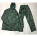 Impermeable traje de dos piezas con pantalón de estilo camuflaje para lluvias (tallas variadas) al por mayor 286