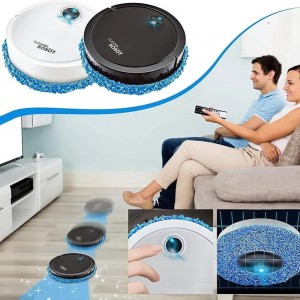 Robot limpiador inteligente recargable, aspiradora inteligente ideal para limpieza en el hogar. Venta por mayoreo 