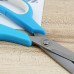 Tijeras de papeleria de acero inoxidable , MAYOREO 2PC