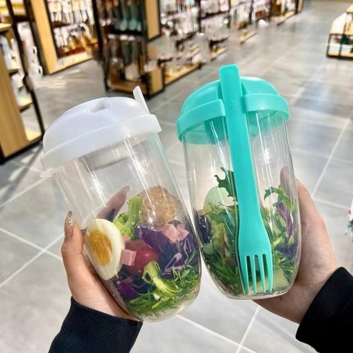 Disfruta de una ensalada fresca y saludable en un práctico vaso para llevar. Perfecta para comer en cualquier lugar venta al por mayor 30395T