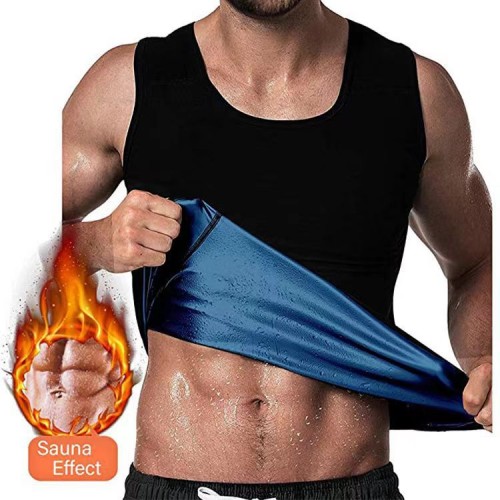 Faja térmica tipo camiseta adelgazante, ideal para ejercicio, sudoración y moldea la figura Tallas M, L, XL venta por mayoreo