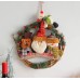 Corona de navidad mixta para decoración navideña 35*30*5cm SDS308-B