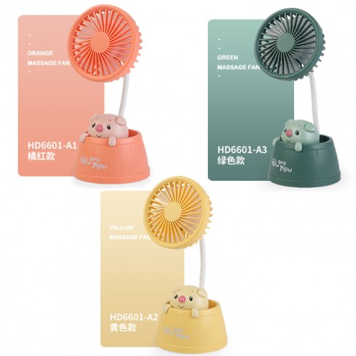 Mini ventilador en forma de cerdo     31676