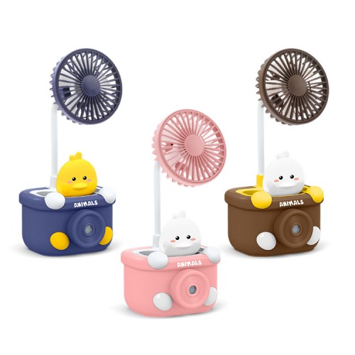 Mini ventilador de pato con sacapuntas     31677