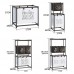 Organizador de ropa sucia con 4 compartimentos extraíbles para separar calcetines, ropa interior, ropa blanca y ropa oscura venta al por mayor  34122-29