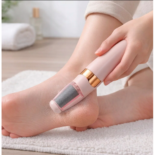 Lima eléctrica para pies recargable USB, removedor de durezas y callos con cabezal intercambiable, Cuidado personal y pedicura profesional en casa, Mayoreo 34142-102