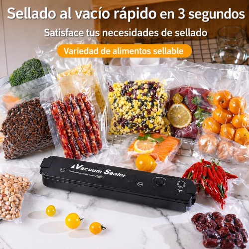 Sellador al vacío portátil automático para alimentos, máquina doméstica de empaque y conservación Sellador al vacío portátil automático para alimentos, máquina doméstica de empaque y conservación