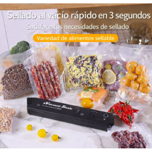 Sellador al vacío portátil automático para alimentos, máquina doméstica de empaque y conservación, mayoreo 34142-20