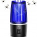 Lámpara eléctrica antimosquitos con luz UV, atrapa insectos voladores, recargable con botón de encendido, modelo 34142-30-5, venta al por mayor