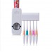 Dispensador Automático de Pasta Dental con Portacepillos para 5 Cepillos  Montaje en Pared  Higiénico y Práctico – Venta por Mayoreo 34142-63