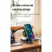 Altavoz Bluetooth 5 en 1 con cargador inalámbrico, iluminación LED, soporte para celular y reloj, venta por mayoreo 34142-69