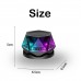 Bocina inalámbrica bluetooth magnética con función TWS, diseño compacto y luces led, ideal para música en estéreo, venta por mayoreo 34142-70