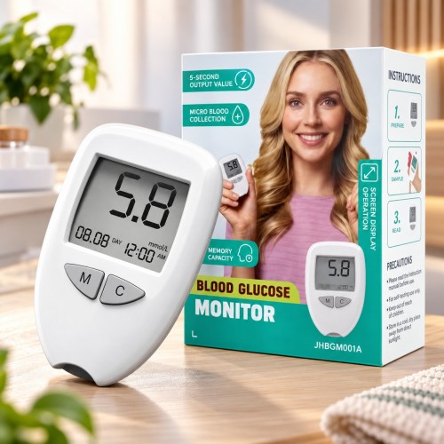 Medidor de glucosa en sangre con pantalla digital y lectura en 5 segundos, ideal para monitoreo de glucosa. Venta por mayoreo Medidor de glucosa en sangre con pantalla digital y lectura en 5 segundos, ideal para monitoreo de glucosa. Venta por mayoreo