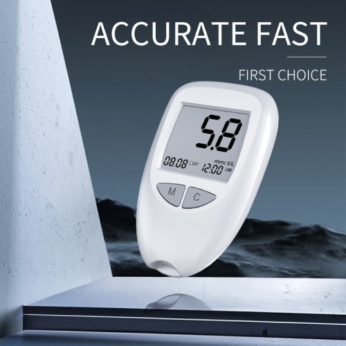 Medidor digital de glucosa en sangre fácil de usar. Lectura rápida y precisa, pantalla grande, diseño portátil y apto para uso en el hogar. Ideal para monitoreo diario de niveles de azúcar. Venta por mayoreo