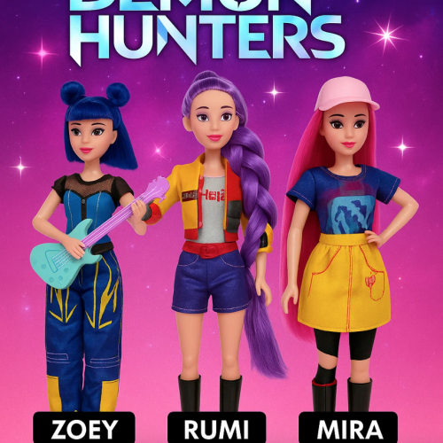 Muñeca KPOP de 30.5 cm con música y luz. Zoey, Rumi y Mira. Incluye caja individual de 32.5 cm para exhibición. Ideal para regalo, colección y venta en jugueterías. Venta al por mayor Muñeca KPOP de 30.5 cm con música y luz. Zoey, Rumi y Mira. Incluye caja individual de 32.5 cm para exhibición. Ideal para regalo, colección y venta en jugueterías. Venta al por mayor