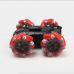 Carro con doble control, llantas de truco 360°, todoterreno acrobático recargable. Venta por mayoreo 3688-G128A