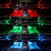 Tira LED flexible de 5 metros para interiores de auto, con conexión directa al encendedor. Ideal para decorar tableros, puertas y molduras. Venta por mayoreo 883790