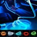 Tira LED flexible de 5 metros para interiores de auto, con conexión directa al encendedor. Ideal para decorar tableros, puertas y molduras. Venta por mayoreo 883790