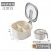 Topper organizador de 4 compartimentos. Ideal para almacenar especias, semillas, granos, azúcar, café, cereales u otros ingredientes. Incluye tapa. Venta por mayoreo 4317