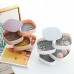 Organizador giratorio con compartimentos y espejo HD integrado. Ideal para guardar joyas, accesorios y maquillaje, mayoreo 4318