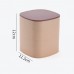 Organizador giratorio con compartimentos y espejo HD integrado. Ideal para guardar joyas, accesorios y maquillaje, mayoreo 4318