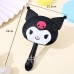 Espejo de mano diseño Kuromi para niñas, colores negro y morado, accesorio kawaii, venta al por mayor 4982