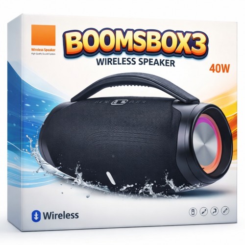 Bocina Inalámbrica 40W Bluetooth Portátil por Mayoreo – Código 50244