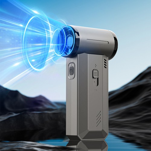 Aspiradora y sopladora recargable portátil, ideal para limpieza de autos, teclados, oficinas y espacios reducidos. Incluye accesorios y función doble de aspirado y soplado. Venta por mayoreo 50324