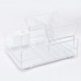 Escurridor de trastes 2 niveles de acero inoxidable con bandeja extraíble, organizador para platos y utensilios, ideal para encimera de cocina, venta por mayoreo 50335-3