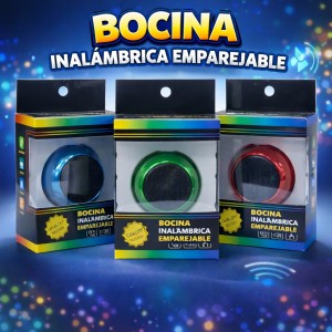 Bocina Inalámbrica Emparejable Bluetooth Portátil por Mayoreo – Código 50338