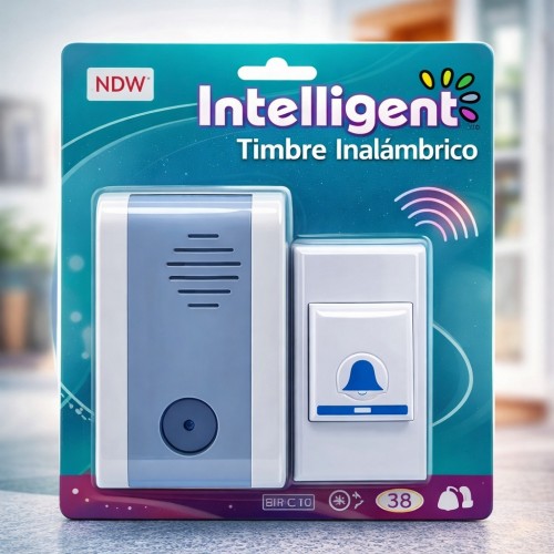 Timbre Inalámbrico Inteligente NDW 38 Tonos por Mayoreo 50394 Timbre Inalámbrico Inteligente NDW 38 Tonos por Mayoreo 50394