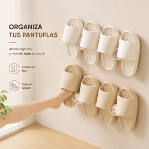Organizador de pantuflas para pared por mayoreo