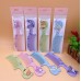Peines infantiles diseño kawaii personajes variados, plástico resistente colores surtidos, venta por mayoreo 52038143