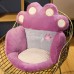 Cojín acolchado con diseño de huella de gato, ideal para sillas de oficina, comedor o recámara. 45*35*35cm Venta por mayoreo 5335