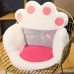 Cojín acolchado con diseño de huella de gato, ideal para sillas de oficina, comedor o recámara. 45*35*35cm Venta por mayoreo 5335