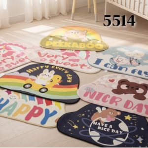 Tapete kawaii decorativo con diseños coloridos y divertidos. Ideal para habitaciones y hogar. Venta por mayoreo