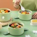 Lonchera apilable de 2 y 3 niveles con tapa hermética y agarradera portátil. Ideal para transportar comida caliente o fría, perfecta para oficina, escuela o picnic venta al por mayor 582